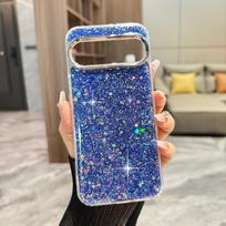 Sequin Glitter Phone Case For Pixel 10 Pro XL 10 pro Google Pixel 9a 9 pro 8a 8 Pro Bling Glitter Sparkle TPU Protective Cover Google Pixel 10 mėlyna