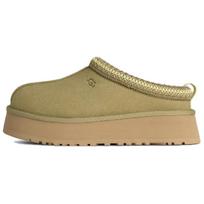 UGG Tazz II Minimalist Style Comfortable Fleece Lined Mules Closed Toe Slippers Women's Green 1174471-MBRS 39 brown