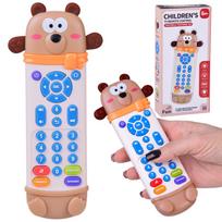 Interaktyvus nuotolinio valdymo pultas – 2-in-1 TEDDY BEAR kramtukas vaikams + juokingi garsai ZA6017