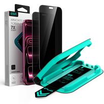 PRIVATUMĄ UŽTIKRINANTIS STIKLAS ESR ULTRAFIT ARMORITE GRŪDINTAS STIKLAS 2-PACK iPhone 18 PRO MAX PRIVACY
