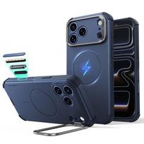 ESR CYBER TOUGH DĖKLAS SU STOVU IR MagSafe iPhone 17 PRO MAX / 18 PRO MAX MĖLYNAS