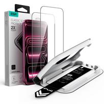GRŪDINTAS STIKLAS ESR ULTRAFIT Classic TEMPERED GLASS 2-PACK Apple iPhone 17 PRO MAX / 18 PRO MAX JUODAS