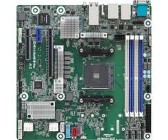 Asrock X570D4U-2L2T/BCM pagrindinė plokštė AMD X570 AM4 lizdas „micro ATX“