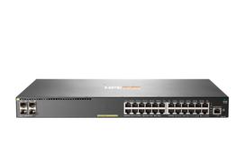 HPE Aruba Networking 2930F 24G PoE+ 4SFP Switch Valdomas L3 Gigabit Ethernet (10/100/1000) Maitinimas per Eternetą (PoE) 1U Juoda