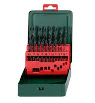 METABO HSS-R grąžtų rinkinys 19 vnt. 1-10 mm
