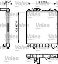 Variklio radiatorius VALEO VAL734330