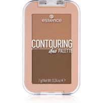 essence CONTOURING DUO PALETTE kontūravimo priemonių paletė atspalvis 20 Medium 7 g