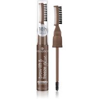 essence Brow Lift & Freeze skaidrus gelis antakiams atspalvis 04 Dark Brown 7 ml