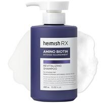 Heimish RX Amino Biotin Revitalizing Shampoo - stiprinamasis šampūnas trapiems ir retėjantiems plaukams, 400 ml