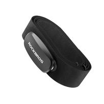 Rockbros HRM812 Bluetooth ANT+ širdies ritmo monitoriaus diržas HRM jutiklis IP67 – Juodas