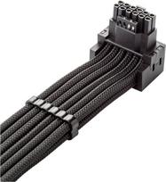 Cablemod C-Series Pro Connection Cable - Variant A, 90°, 16-Pin to 2x8-Pin PCIe, black