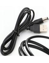 Maitinimo laidas RETOO E474 USB-A į DC 5,5 × 2,1 mm, 5 V 2 A, 0,8 m, juodas