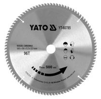Pjovimo diskas medienai Yato YT-60785; 305x30 mm; Z96