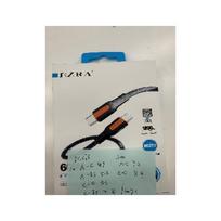 USB-C–USB-C greitojo įkrovimo laidas EZRA DC373 60 W, 1 m