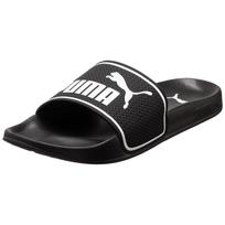 PUMA Šlepetės 'Leadcat 2.0' juoda / balta