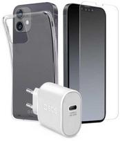 Pradedančiųjų rinkinys SBS do iPhone 13 (kroviklis, etui, szkło)