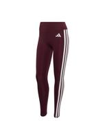 ADIDAS PERFORMANCE Sportinės kelnės 'OPTIME ESSENTIALS' vyšninė spalva / balta