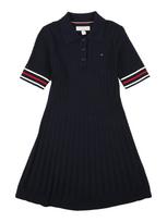 TOMMY HILFIGER Suknelė tamsiai mėlyna / raudona / balta