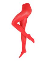 Swedish Stockings Permatomos pėdkelnės 'Olivia' raudona