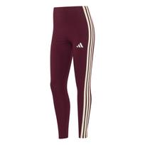 ADIDAS SPORTSWEAR Sportinės kelnės 'Essentials' vyšninė spalva / balta