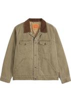 LEVI'S ® Demisezoninė striukė 'MUNROE' ruda / rusvai žalia