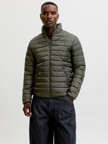 JACK & JONES Demisezoninė striukė 'JJElvis' tamsiai žalia