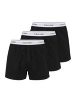 Calvin Klein Underwear Boxer trumpikės juoda / balta