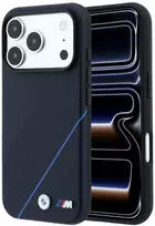 BMW M Tire Track Mėlyna linija MagSafe dėklas, skirtas iPhone 17 Pro Max / 18 Pro Max – tamsiai mėlyna