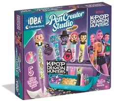 Kpop Demon Hunters Clementoni Žaislai CLE IDEA Factory rašiklis. K-Pop demonų medžiotojas 18476