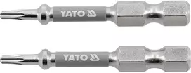 Yato Toya Sa Poland Sukimo antgaliai | T8 | 1/4" | 50 mm | nikeliuoti | 2 vnt. (YT-78030)