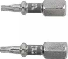 Yato Toya Sa Poland Antgaliai | 6,3 mm (1/4") | S2 Ni | T-Star (Torx) T10 | 2 vnt. (YT-78011)