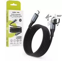 Mobile Origin 240W Magnetic 540° Rotating USB-C to USB-C Cable 1 m CB14