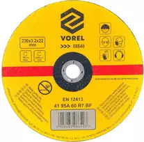 Vorel METALO PJOVIMO DISKAI 230X3,2X22
