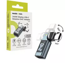 Mobile Origin 240W USB-C ekranas, sukimasis 540°, adapteris CB15