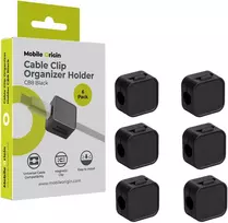 Mobile Origin Cable Cord Organizer Holder CB8 Juodas
