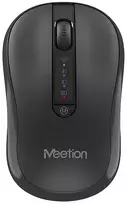Meetion BTM185 Bevielė pelė, juoda, 3200DPI
