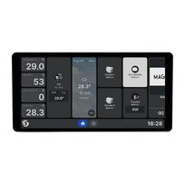 Išmaniųjų namų valdymo pultas 6.95" Shelly Wall Display X2i WiFi/BLU, juodas