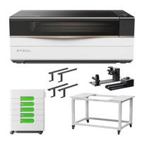 Lazerinio graviravimo staklės xTool P3 80W All-in-One rinkinys