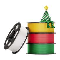 Anycubic PLA Silk 3D spausdinimo plastiko rinkinys Christmas (4 vnt.)
