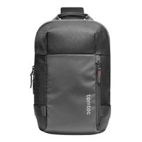 Tomtoc Navigator-T24 7L per petį nešiojamas krepšys 14'' nešiojamam kompiuteriui, juodas