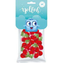 YOLLOH Vyšnių želė saldainiai (be cukraus) 100g