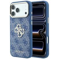 Case Guess 4G & Big Strass Logo for iPhone 18 Pro Max / iPhone 17 Pro Max blue