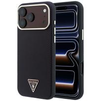 Case Guess Kevlar Triangle Logo MagSafe for iPhone 18 Pro Max / 17 Pro Max burgundy
