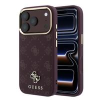 Dėkliukas GUESS iPhone 18 Pro / 17 Pro, nugarėlė, burgundy