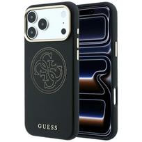 Case Guess Perforated 4G Gold Logo Magsafe for iPhone 18 Pro Max / 17 Pro Max black