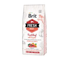 Brit Fresh Beef with Pumpkin Puppy Large sausas maistas šunims 2,5kg. - 12kg. 2.5 kg