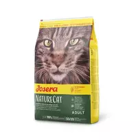 Josera NatureCat begrūdis sausas pašaras katėms su paukštiena ir lašiša, 10 kg