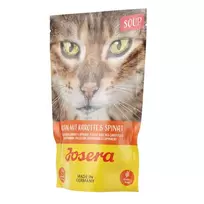 Josera Soup Chicken & Carrots konservuotas vištienos sultinys katėms su vištiena ir morkomis 70g