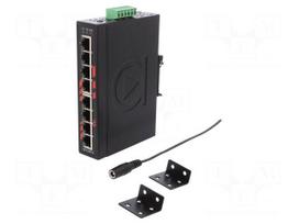Industrial module: switch Ethernet | unmanaged | 12÷48VDC | RJ45