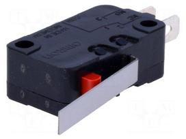 Microswitch SNAP ACTION | 16A/250VAC | 10A/30VDC | with lever | SPDT